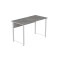 Стіл письмовий Курт Ferrum-decor 75x100x60 Білий метал ДСП Бетон 32 мм (FRD-106619)