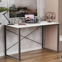 Письмовий стіл Ferrum-decor Серії Конект 75x120x600 чорний ДСП Біле 16мм (FRD-104201)