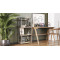 Етажерка 4/60 Ferrum-decor Серії Конект 120x60x28 сірий ДСП Дуб Сонома 16мм (FRD-104251)