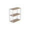 Этажерка 3/60 Ferrum-decor Серии Конект 73x60x28 белый ДСП Дуб Сан-Марино 16мм (FRD-104261)