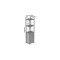 Этажерка 3/34 Ferrum-decor Серии Конект с тумбой 144x34x28 Серый ДСП Бетон (FRD-104441)