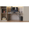 Стол письменный LINE Тайм Ferrum-decor 750x1200x600 Черный металл ДСП Бетон 16 мм (FRD-104891)
