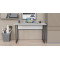 Письменный стол Ferrum-decor Коди 75x100x60 черный ДСП Белое 16мм (FRD-103731)