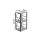 Етажерка 3/34 Ferrum-decor Серії Конект 73x34x28 чорний ДСП Бетон 16мм (FRD-104291)