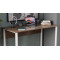 Письменный стол Ferrum-decor Раян 75x140x60 черный ДСП Белое 16мм (FRD-103691)