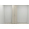 Шафа Гардероб Уні секція 6 серії Конект Ferrum-decor 220x60x50см Білий метал ДСП Дуб Сонома 16 мм (FRD-104581)