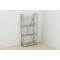 Етажерка 4/60 Ferrum-decor Серії Конект 120x60x28 сірий ДСП Дуб Сонома 16мм (FRD-104251)
