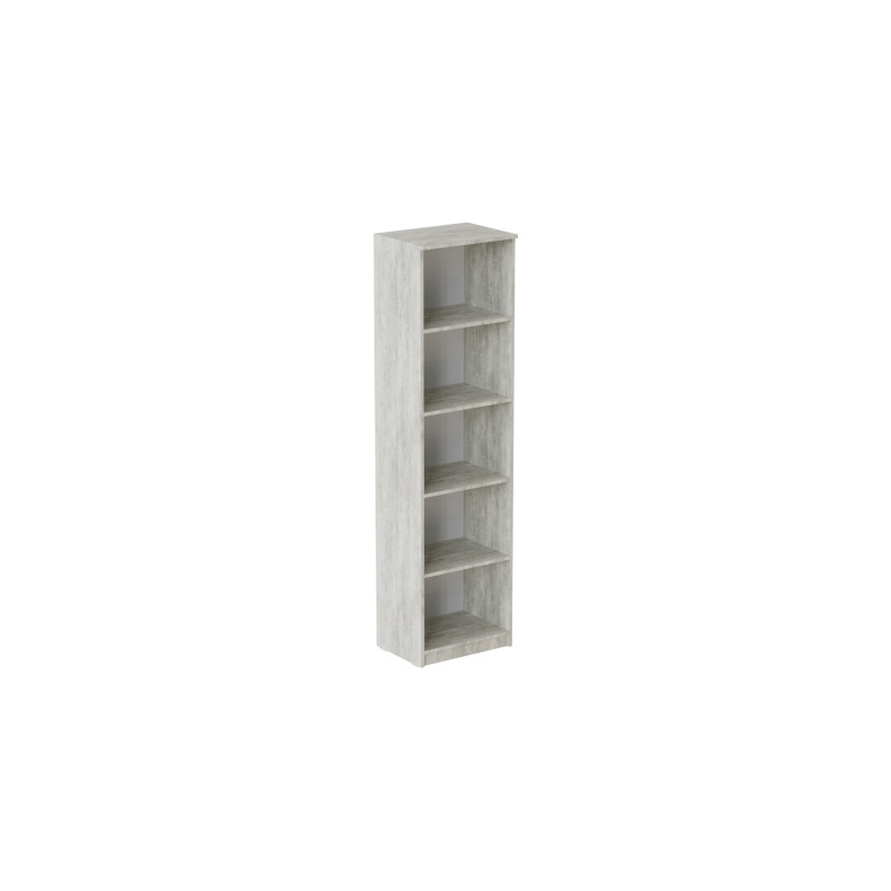 Пенал Анжело Ferrum-decor на 5 полок 1900x500x380 ДСП Бетон 16 мм (FRD-104941)