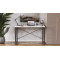 Письмовий стіл Ferrum-decor Серії Конект 75x120x600 чорний ДСП Біле 16мм (FRD-104201)