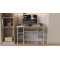Письмовий стіл Ferrum-decor Скай 75x120x70 чорний ДСП Біле 16мм (FRD-103651)