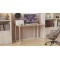 Письмовий стіл Ferrum-decor Ханна 75x100x60 білий ДСП Дуб Сонома 16мм (FRD-103991)