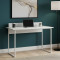 Письменный стол Ferrum-decor Скай 75x140x60 белый ДСП Белое 16мм (FRD-101081)