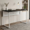 Компьютерный стол Ferrum-decor Майк 75x120x70 белый ДСП Сосна Кембра 16мм (FRD-101341)