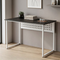 Комп'ютерний стіл Ferrum-decor Майк 75x140x70 білий ДСП Сосна Кембра 16мм (FRD-101351)