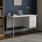 Письменный стол Ferrum-decor Гарри 75x140x60 серый ДСП Белое 16мм (FRD-101461)