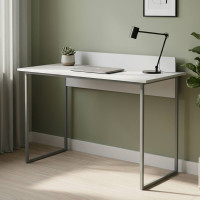 Письменный стол Ferrum-decor Скай 75x120x70 серый ДСП Белое 16мм (FRD-101571)