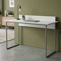Письмовий стіл Ferrum-decor Скай 75x140x70 сірий ДСП Біле 16мм (FRD-101581)