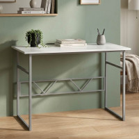 Письмовий стіл Ferrum-decor Раян 75x120x60 сірий ДСП Біле 16мм (FRD-101601)