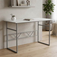 Письмовий стіл Ferrum-decor Раян 75x120x70 сірий ДСП Біле 16мм (FRD-101631)