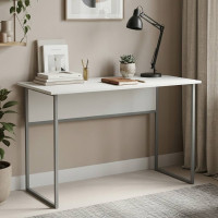 Письменный стол Ferrum-decor Коди 75x120x60 серый ДСП Белое 16мм (FRD-101661)