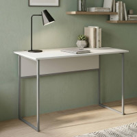 Письмовий стіл Ferrum-decor Коді 75x120x70 сірий ДСП Біле 16мм (FRD-101691)