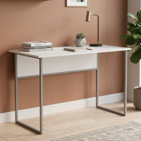Письменный стол Ferrum-decor Коди 75x140x70 серый ДСП Белое 16мм (FRD-101701)