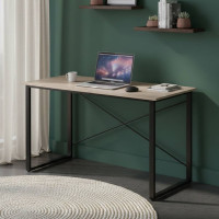 Комп'ютерний стіл Ferrum-decor Дейв 75x100x70 чорний ДСП Дуб Сан-Марино 32мм (FRD-102001)