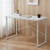 Письмовий стіл Ferrum-decor Дейв 76x140x70 білий ДСП Біле 32мм (FRD-102191)