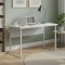 Письмовий стіл Ferrum-decor Курт 76x120x60 білий ДСП Біле 32мм (FRD-102211)