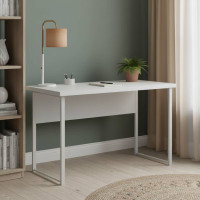 Письмовий стіл Ferrum-decor Курт 76x120x70 білий ДСП Біле 32мм (FRD-102241)