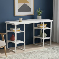 Письмовий стіл Ferrum-decor Карен 76x120x60 білий ДСП Біле 32мм (FRD-102261)