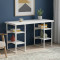 Письмовий стіл Ferrum-decor Карен 76x120x60 білий ДСП Біле 32мм (FRD-102261)
