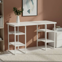 Письменный стол Ferrum-decor Карэн 76x120x70 белый ДСП Белое 32мм (FRD-102281)