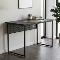 Комп'ютерний стіл Ferrum-decor Майк 75x120x60 чорний ДСП Сосна Кембра 16мм (FRD-103861)