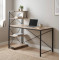Комп'ютерний стіл Ferrum-decor Джек 75x140x60 Чорний ДСП Дуб Сан-Марино (FRD-104401)