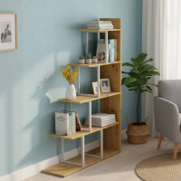 Етажерка Ferrum-decor Стелла 1600x1020x300 Білий метал ДСП Дуб Артізан (FRD-105489)