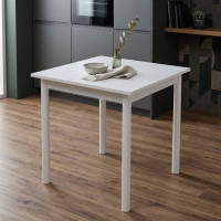 Стол кухонный Ferrum-decor Агата 75x70x70 Белый ДСП Белое 16мм (FRD-106239)