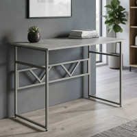 Стіл письмовий Раян Ferrum-decor 750x1200x600 Сірий метал ДСП Бетон 16 мм (FRD-106479)