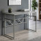 Стіл письмовий Раян Ferrum-decor 750x1200x600 Сірий метал ДСП Бетон 16 мм (FRD-106479)