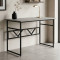 Стіл письмовий Раян Ferrum-decor 750x1000x700 Чорний метал ДСП Бетон 16 мм (FRD-106489)