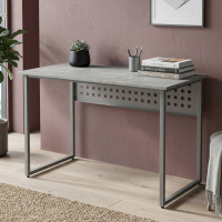 Стіл письмовий Майк Ferrum-decor 75x100x60 Сірий метал ДСП Бетон 16 мм (FRD-106509)