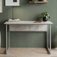 Стіл письмовий Коді Ferrum-decor 75x100x70 Сірий метал ДСП Бетон 16 мм (FRD-106599)