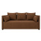 Диван прямий Мекко Monaco 2170х930 Lux тканина Bagama 45 (MEK-161716)