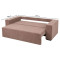 Ортопедичний диван Мекко Bono 2600*960 Gold II категорія Allure Premium Rose Beige (MEK-161416)