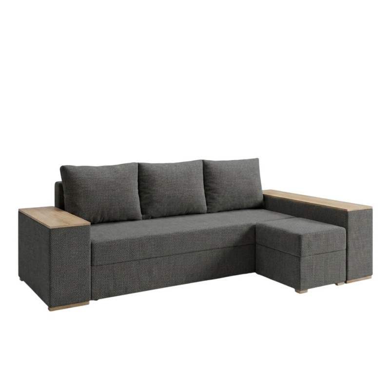 Кутовий ортопедичний диван Мекко Cube Comfort 2650x1600 Lux тканина Bagama 32 (MEK-161756)