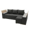 Кутовий ортопедичний диван Мекко Cube Comfort 2650x1600 Lux тканина Bagama 32 (MEK-161756)