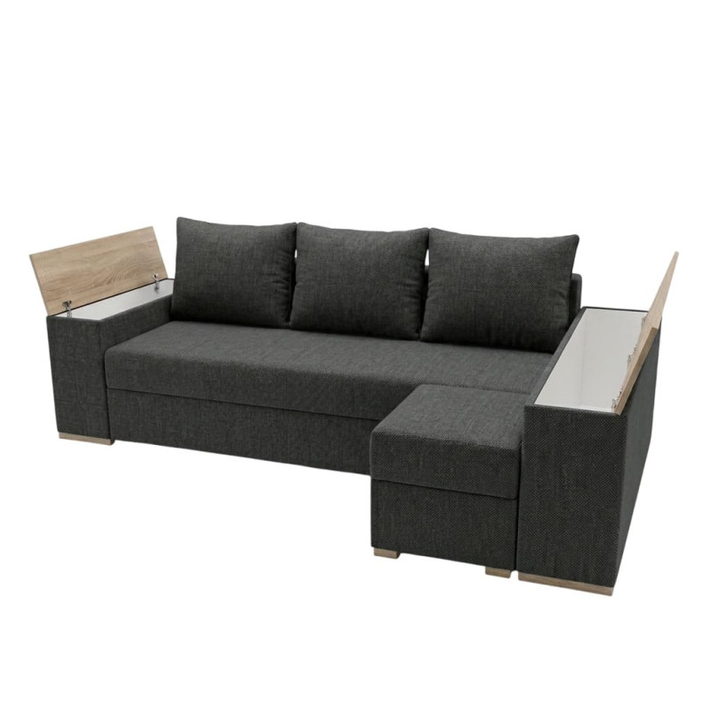 Кутовий ортопедичний диван Мекко Cube Comfort 2650x1600 Lux тканина Bagama 32 (MEK-161756)