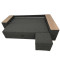 Кутовий ортопедичний диван Мекко Cube Comfort 2650x1600 Lux тканина Bagama 32 (MEK-161756)