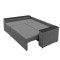 Кутовий ортопедичний диван Мекко Senator 2500x1500 Lux Акційна тканина Bagama 46 (MEK-161736)