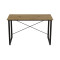 Комп'ютерний стіл Ferrum-decor Дейв 75x140x60 чорний ДСП Дуб Артизан 16 мм (FRD-107053)
